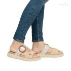 Remonte D2N51 bézs női papucs 44