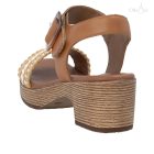 Remonte D0N58 barna-arany női szandál 42