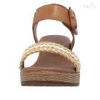 Remonte D0N58 barna-arany női szandál 42