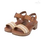 Remonte D0N58 barna-arany női szandál 42