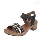 Remonte D0N58 női fekete szandál 42