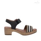 Remonte D0N58 női fekete szandál 42