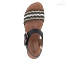 Remonte D0N58 női fekete szandál 42