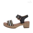 Remonte D0N58 női fekete szandál 42