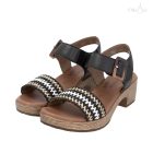 Remonte D0N58 női fekete szandál 42