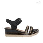 Remonte D2L55 fekete női szandál 42