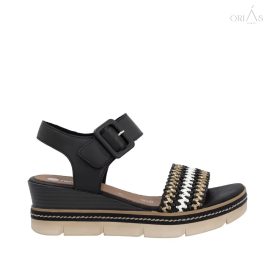 Remonte D2L55 fekete női szandál 42