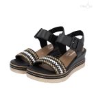 Remonte D2L55 fekete női szandál 42