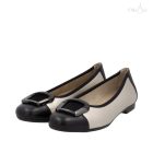 Remonte D0K12  bézs metál balerina 42