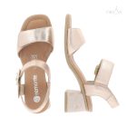 remonte d1k51-31 arany nőı szandál 44