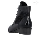 Remonte D6882 női fekete magasszárú cipő 44