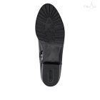 Remonte D6882 női fekete magasszárú cipő 44