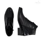 Remonte D6882 női fekete magasszárú cipő 44