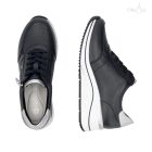 Remonte D0T04 női fekete telitalpú félcipő 42 1/2