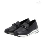 Remonte R6711  női fekete loafer 42