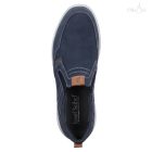 josef seibel enrico 04 sötétkék férfi slip-on félcipő 49