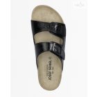 josef seibel hermine 06 lakk fekete női papucs 42