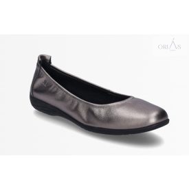 Josef Seibel Fenja 01 fényes szürke női balerina 42