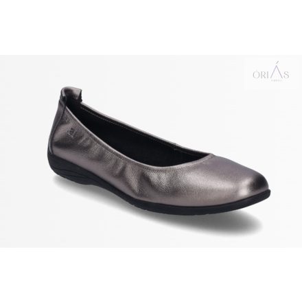 Josef Seibel Fenja 01 fényes szürke női balerina 42