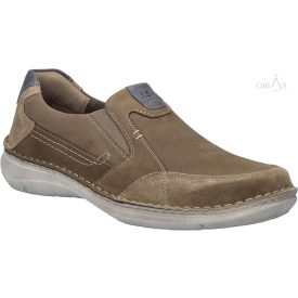   Josef Seibel New Anvers 01 "K" széles bézs slip-on félcipő 48