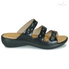 Josef Seibel Ibiza 10 női fekete papucs 43