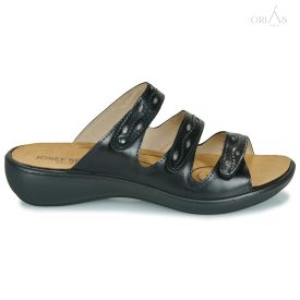 Josef Seibel Ibiza 10 női fekete papucs 43