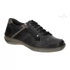 Josef Seibel New Anvers 87 fekete férfi félcipő 48