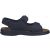 Josef Seibel Franklyn "G" széles fekete szandál 47