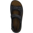 Josef Seibel Franklyn "G" széles fekete szandál 47