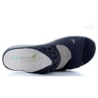 Waldlaufer 210504 Garda Denver női kék papucs "G" széles 42 1/2