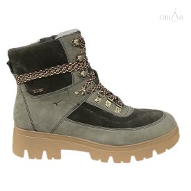 tamarıs 8-56219-41-707 zöld nőı bakancs 45