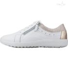 Waldlaufer 634002 "K" széles fehér félcipő 43