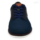 Bugatti 91609 férfi sötétkék félcipő 47