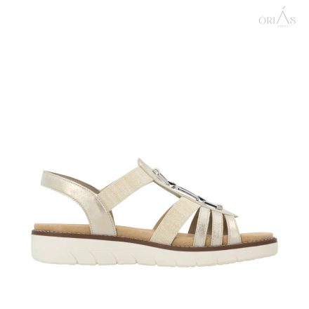 Remonte D2041 arany színű szandál 42