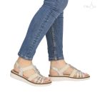 Remonte D2041 arany színű szandál 42