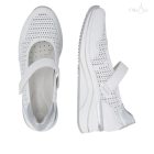 Remonte D0T21 fehér telitalpú belerina 42