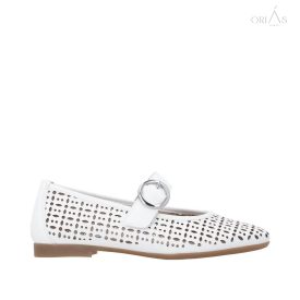 Remonte D0K16 fehér balerina 42