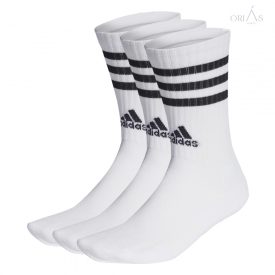 Adidas HT3458 crew férfi fehér sport zokni 49-51 (3 pár)