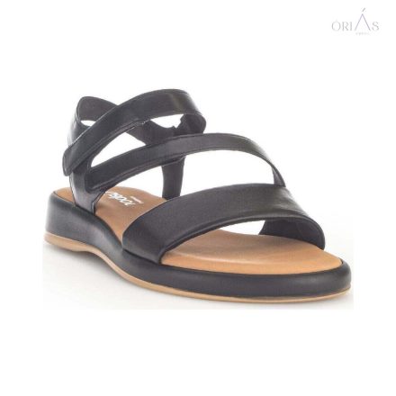 Gabor 82 733 fekete "G" széles női szandál 42 1/2