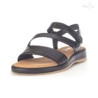 Gabor 82 733 fekete "G" széles női szandál 42 1/2