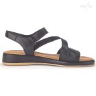 Gabor 82 733 fekete "G" széles női szandál 42 1/2