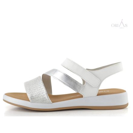 Gabor 82 733 fehér-ezüst szandál 42 1/2