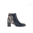 Gabor 75 692 női fekete python mintás bokacsizma 42 1/2