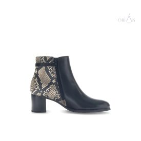 Gabor 75 692 női fekete python mintás bokacsizma 42 1/2