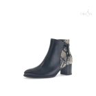 Gabor 75 692 női fekete python mintás bokacsizma 42 1/2