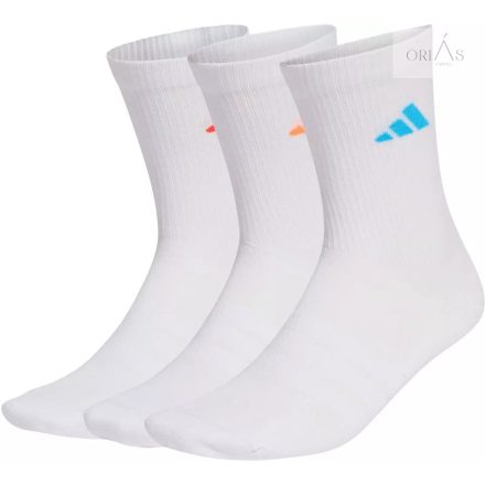 Adidas KC9623 C ESS Crew fehér sportzokni 3 pár 46-48