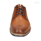 Bugatti A9E08 férfi konyakbarna alkalmi cipő comfort wide 47