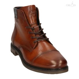 Bugatti 9573G férfi barna magasszárú cipő 47