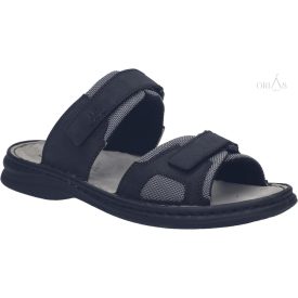 Josef Seibel Max 75 "G" széles fekete papucs 49