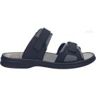 Josef Seibel Max 75 "G" széles fekete papucs 49